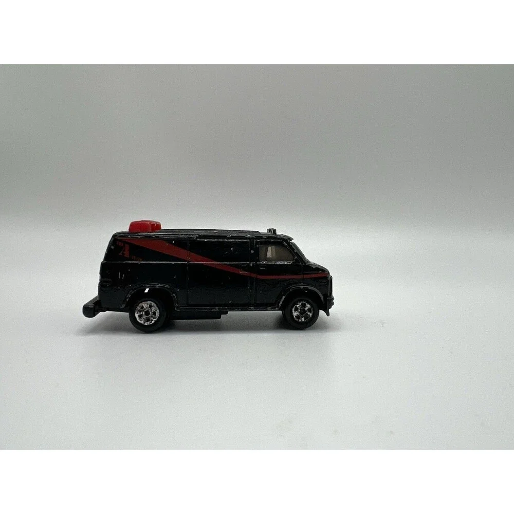 ERTL Co. - Vintage - 1983 GMC Vandura - The A-Team Van - Black Die Cast 1:64
